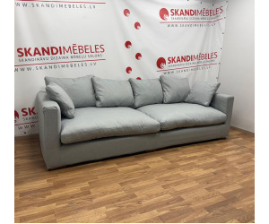 Sofa COMFY (3 sėdimos vietos)(Ekspozicija)(Pilkas)